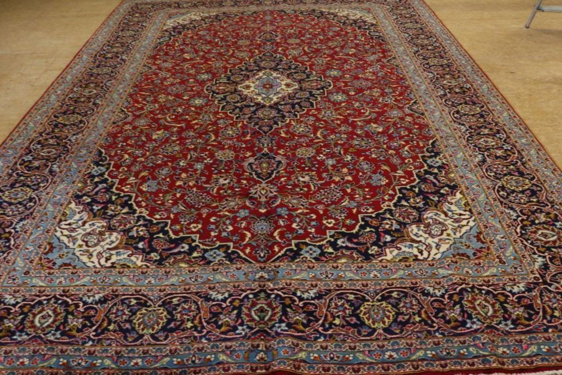 Tapijt, Kashan, 416 x 288 cm.