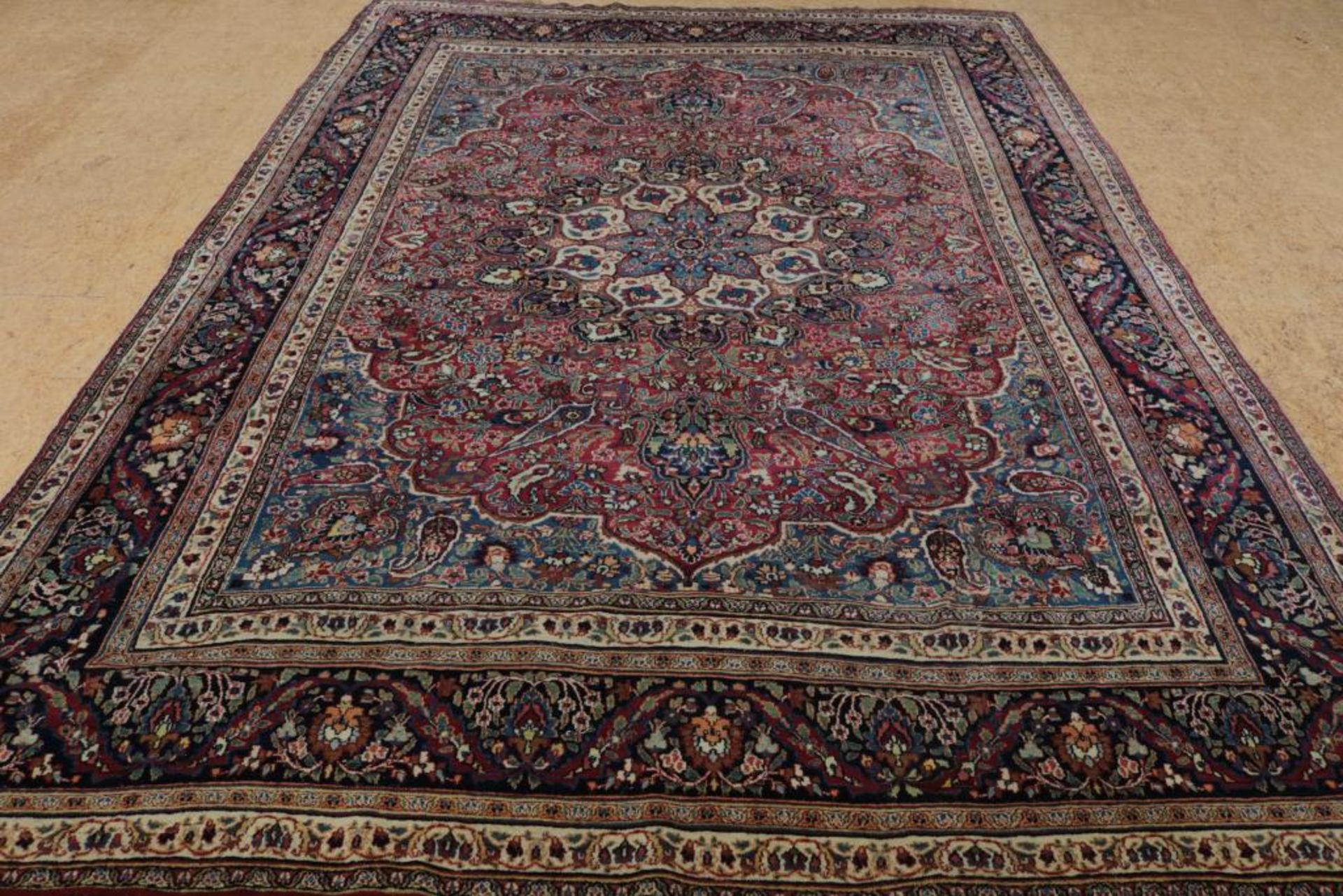 Tapijt, Tabriz 402 x 290 cm. ( met gat)