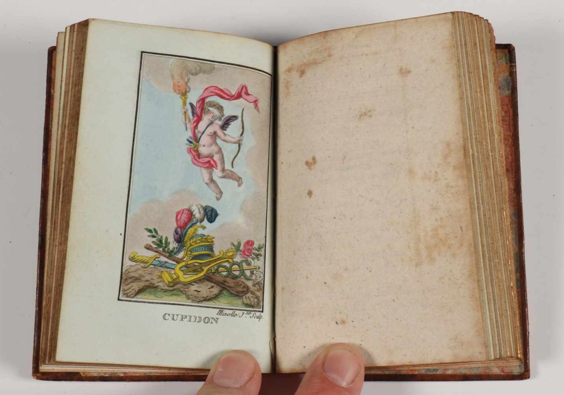 Frankrijk, serie leer gebonden boekjes 'La Mythologie mise a la portée de tout le monde', 1793, - Bild 10 aus 19