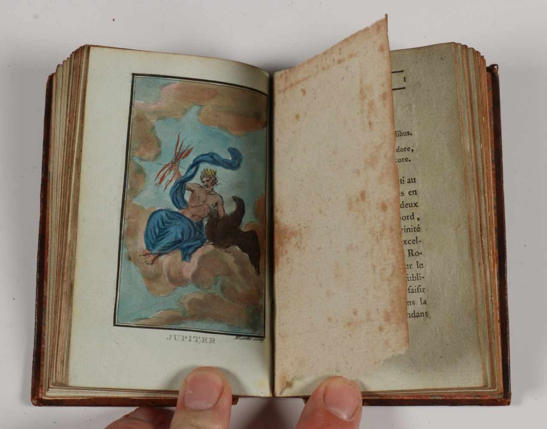 Frankrijk, serie leer gebonden boekjes 'La Mythologie mise a la portée de tout le monde', 1793, - Bild 9 aus 19