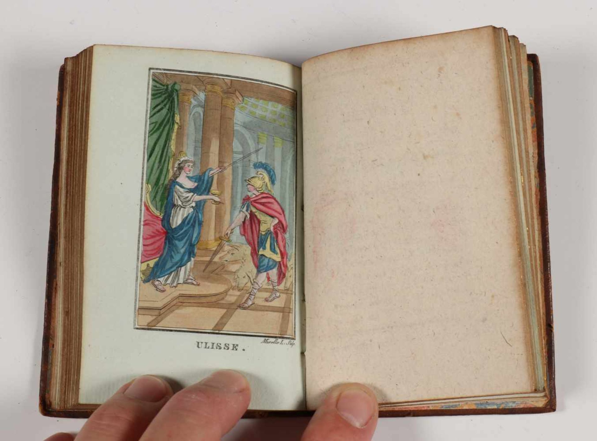 Frankrijk, serie leer gebonden boekjes 'La Mythologie mise a la portée de tout le monde', 1793, - Bild 16 aus 19