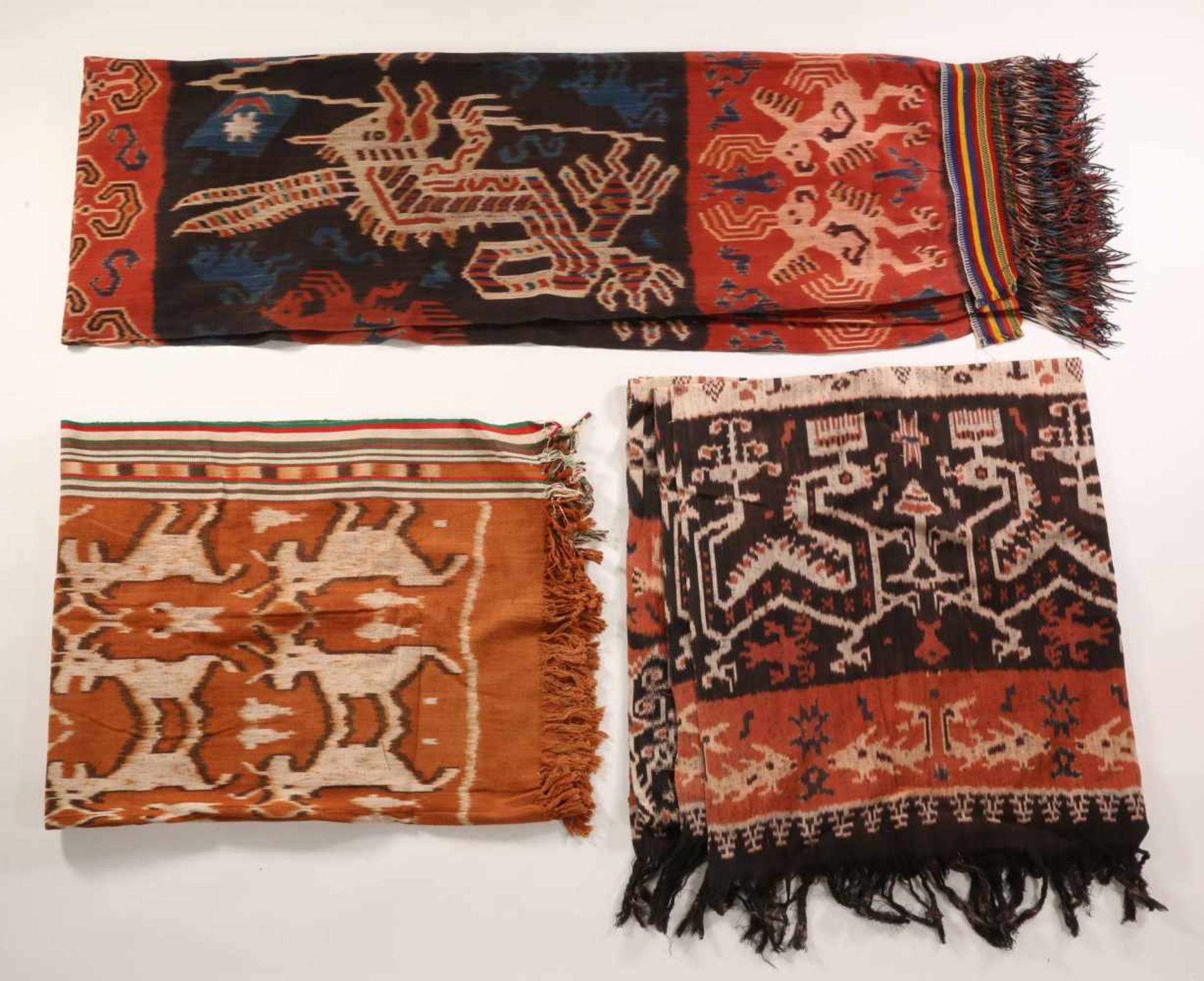 Sumba, a collection of six various textiles. Two cloths Christie’s April 16, 1997., [6]400 - Image 3 of 3