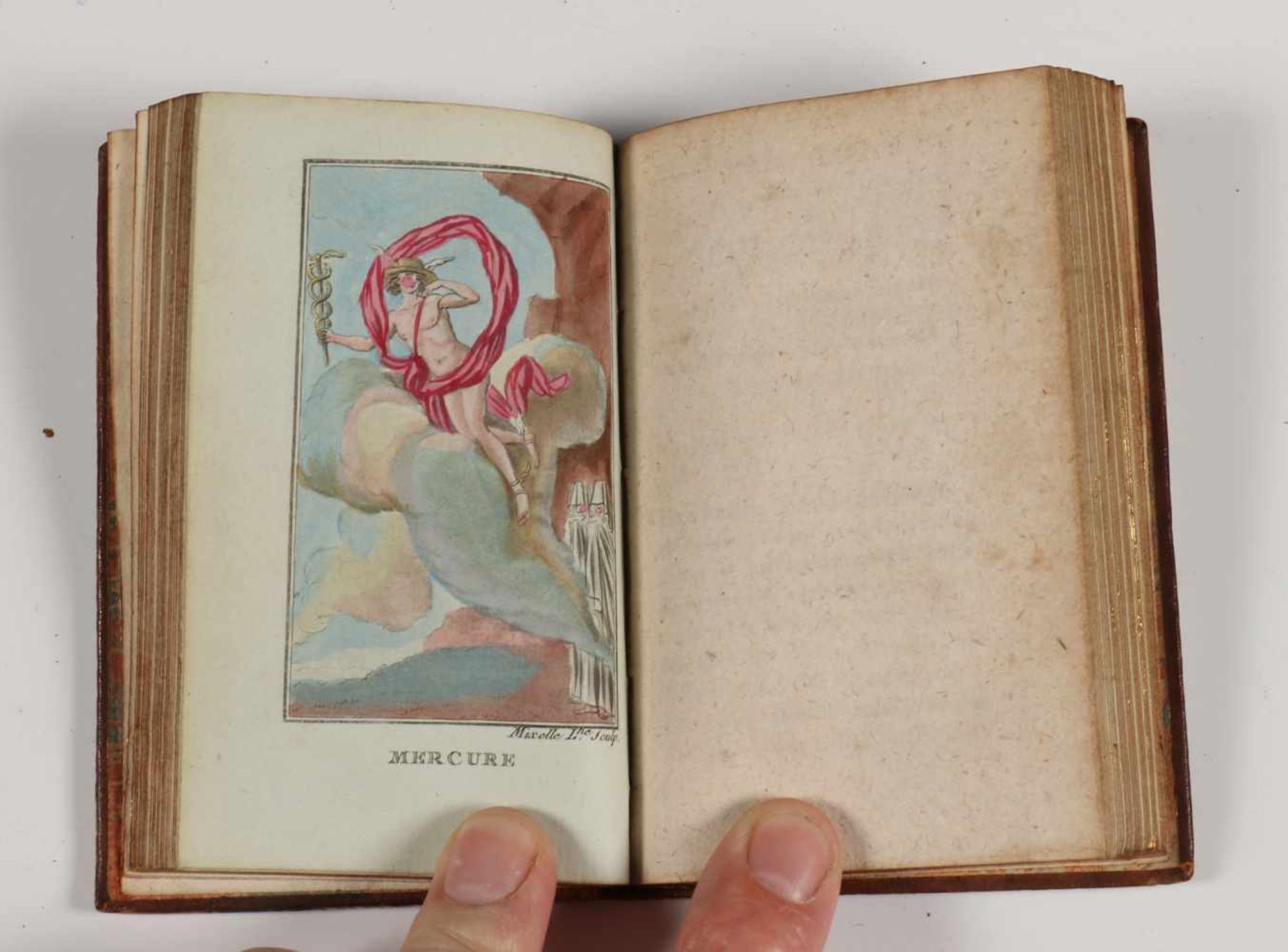 Frankrijk, serie leer gebonden boekjes 'La Mythologie mise a la portée de tout le monde', 1793, - Bild 14 aus 19
