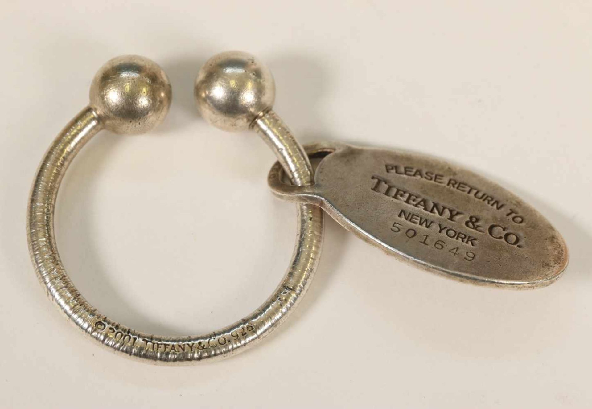 Verenigde staten, Tiffany New York sleutelhanger,sleutelhanger hoefijzervormig met afdraaibare - Bild 2 aus 3