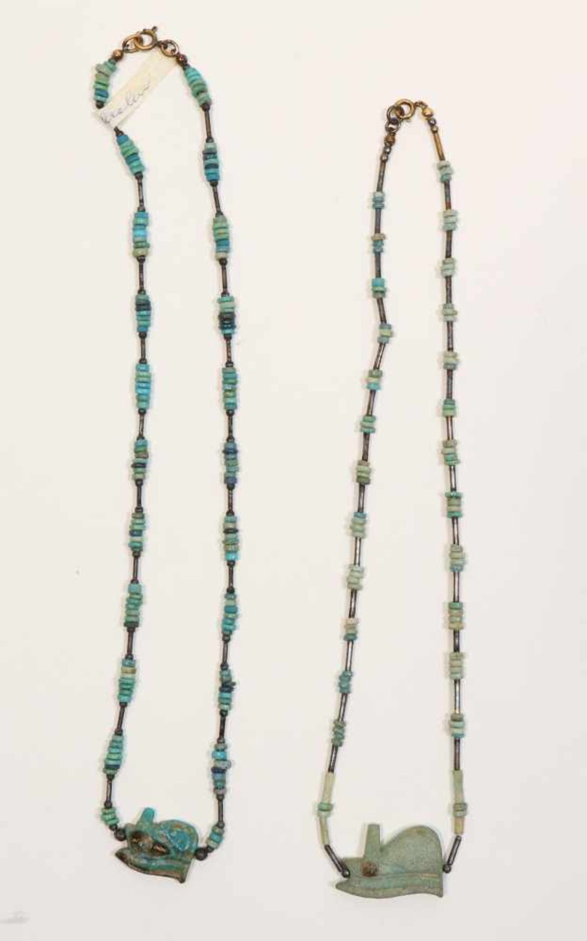Egypt, five necklaces, some Late Period., [5]200 - Bild 3 aus 4