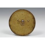 Timor, brass disc shaped breast ornament, 19th century,