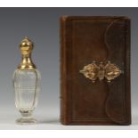 Kleine bijbel, nieuwe testament, leren binding met gouden slot, 1881,