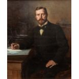 Ernest Eiffe (1858-1914), portret van koning Edward VII of zijn neef tsaar Nic II