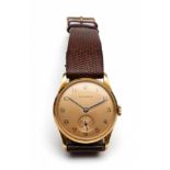 Longines, 18krt. roségouden horloge, automaat,