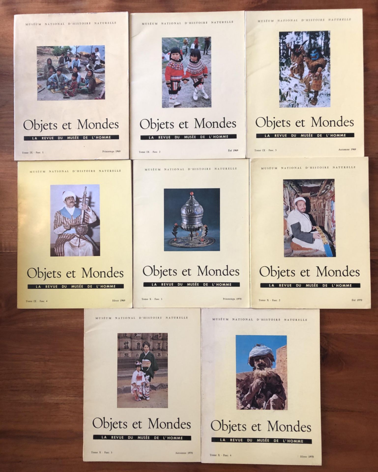 Collection of 15 issues of 'Objets et Mondes la revue du musée de l'homme, muséum national d'hist - Image 3 of 4