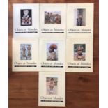 Collection of 15 issues of 'Objets et Mondes la revue du musée de l'homme, muséum national d'hist