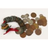 China, collectie diverse munten,