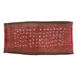 Borneo, Iban Dayak, ikat shoulder cloth,