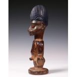 Nigeria, Yoruba, Ijebu, Ijebu-Ode, male twin figure with prominent sex