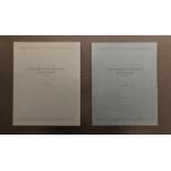 Two volumes of the Koninklijk Museum voor Midden Afrika - Tervuren, no’s 4 1962 ‘Yanda-Beelden