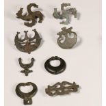 Roman, collection of various fibulae and pendants, 1-3rd century AD and some of Celtic design,
