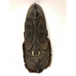 PNG, Sepik, decorative wall shield