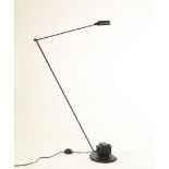 Tommaso Cimini voor Lumina, Italië, zwart gelakt stalen staande lamp, 'Daphine Terra Classic',
