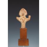Possibly antique earthenware idol,