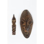 PNG, Lower Sepik, miniature mask,
