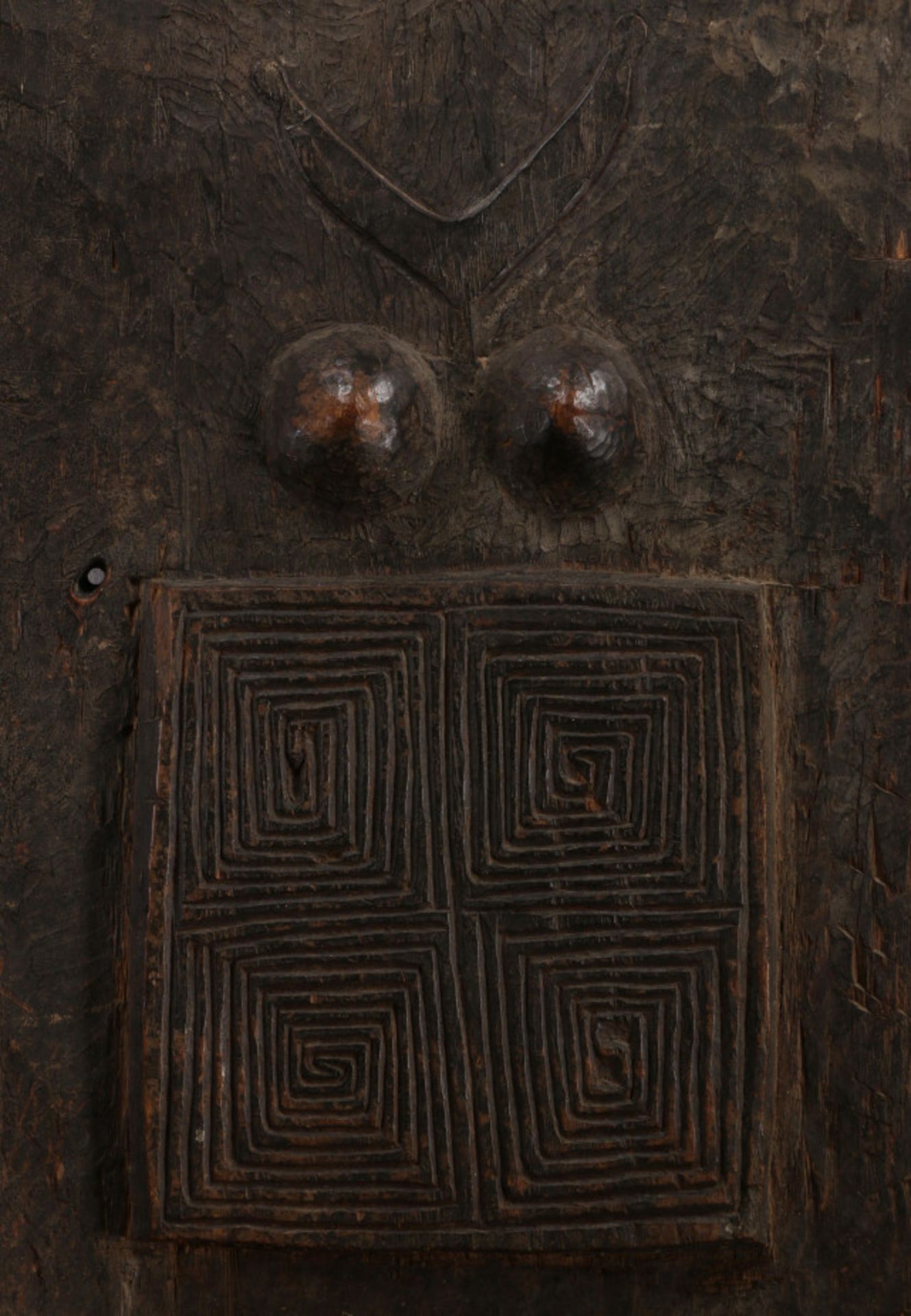 Timor, carved wooden door, - Image 5 of 5
