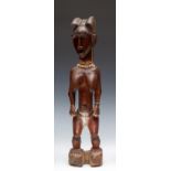 Ivory Coast, Baule-Guro, standing female figure,