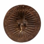 Ethiopie, Arussi, Oromo, buffalo leather round shield