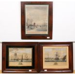 Drie diverse gravures, 18e eeuw/19e eeuw