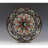 Japan, cloisonne schaal, Meiji periode,