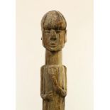 Lesser Sunda Islands, carved wooden ancestral figure,