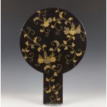 Japan, Meji-periode, lakwerk spiegelhouder