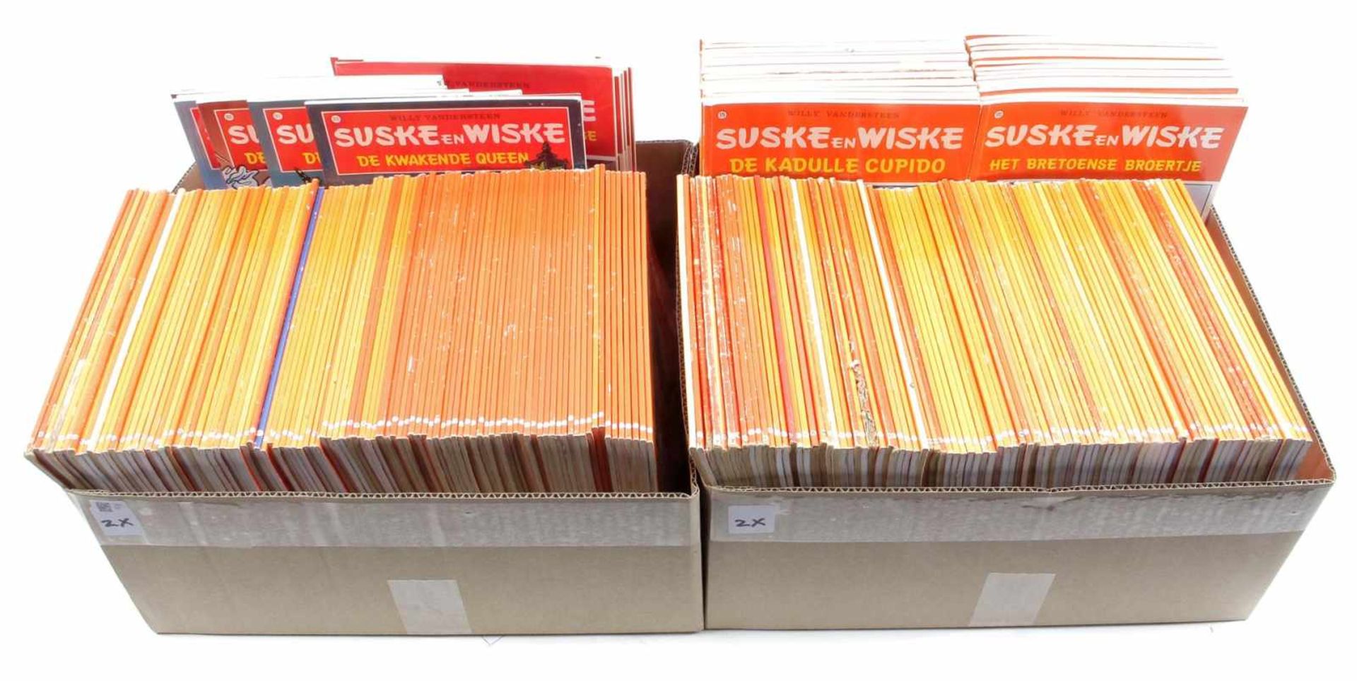 Verzameling stripboeken Suske en Wiske, nummers 68-303, 311 en 313
