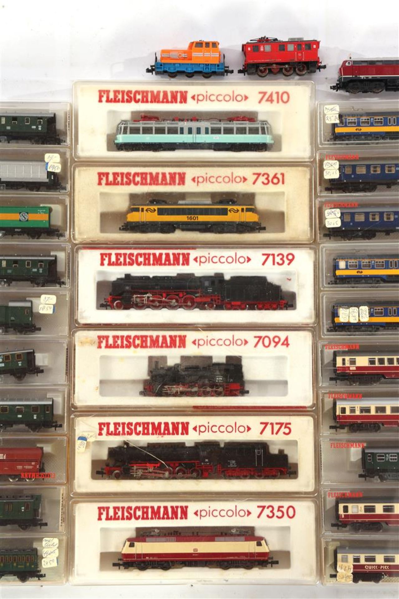 79 Fleischmann Gauge N trains, wagons and locomotives, most of them with box - Image 3 of 14