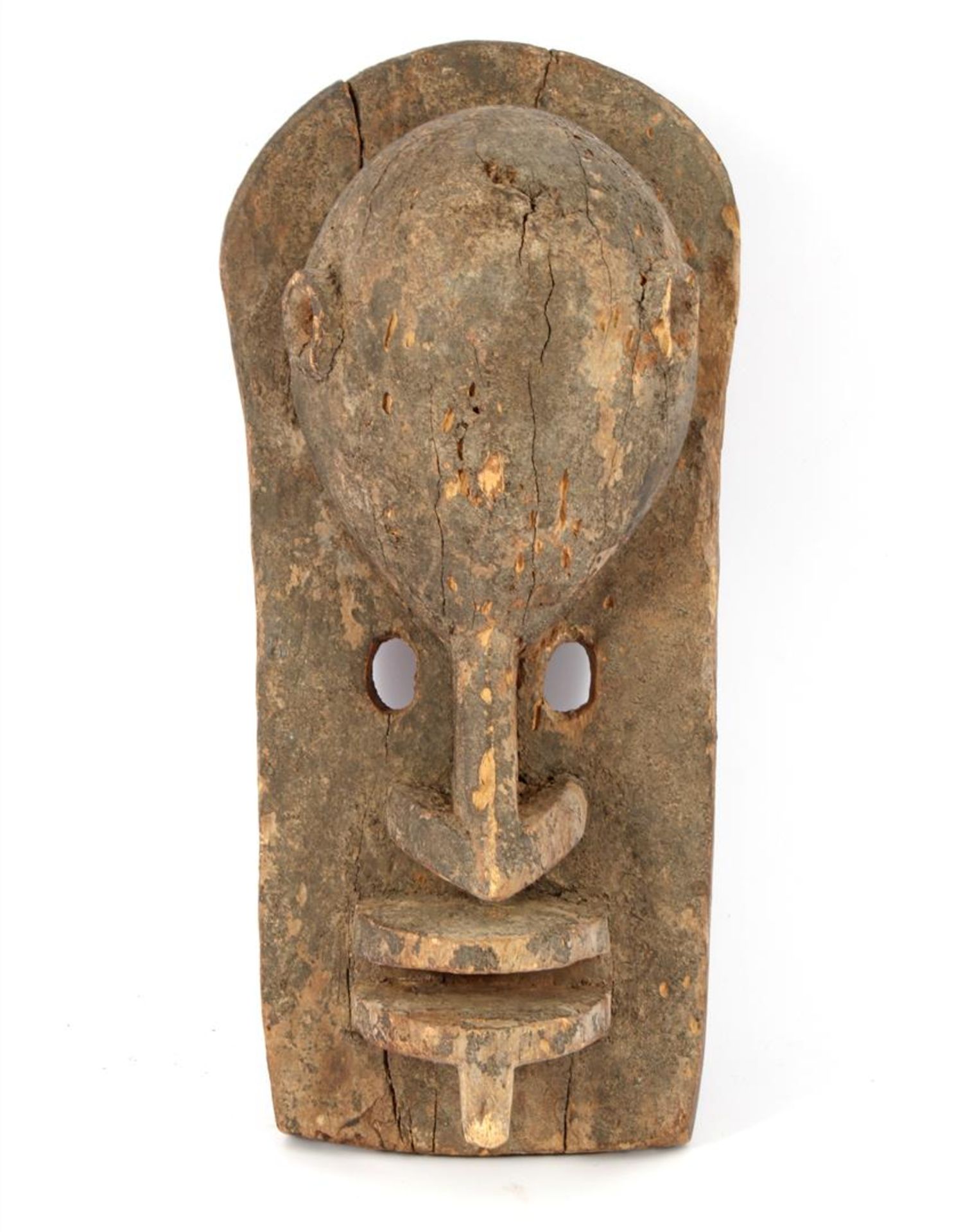 Wooden Dogon mask from Mali 43.5 cm high, 21 cm wide