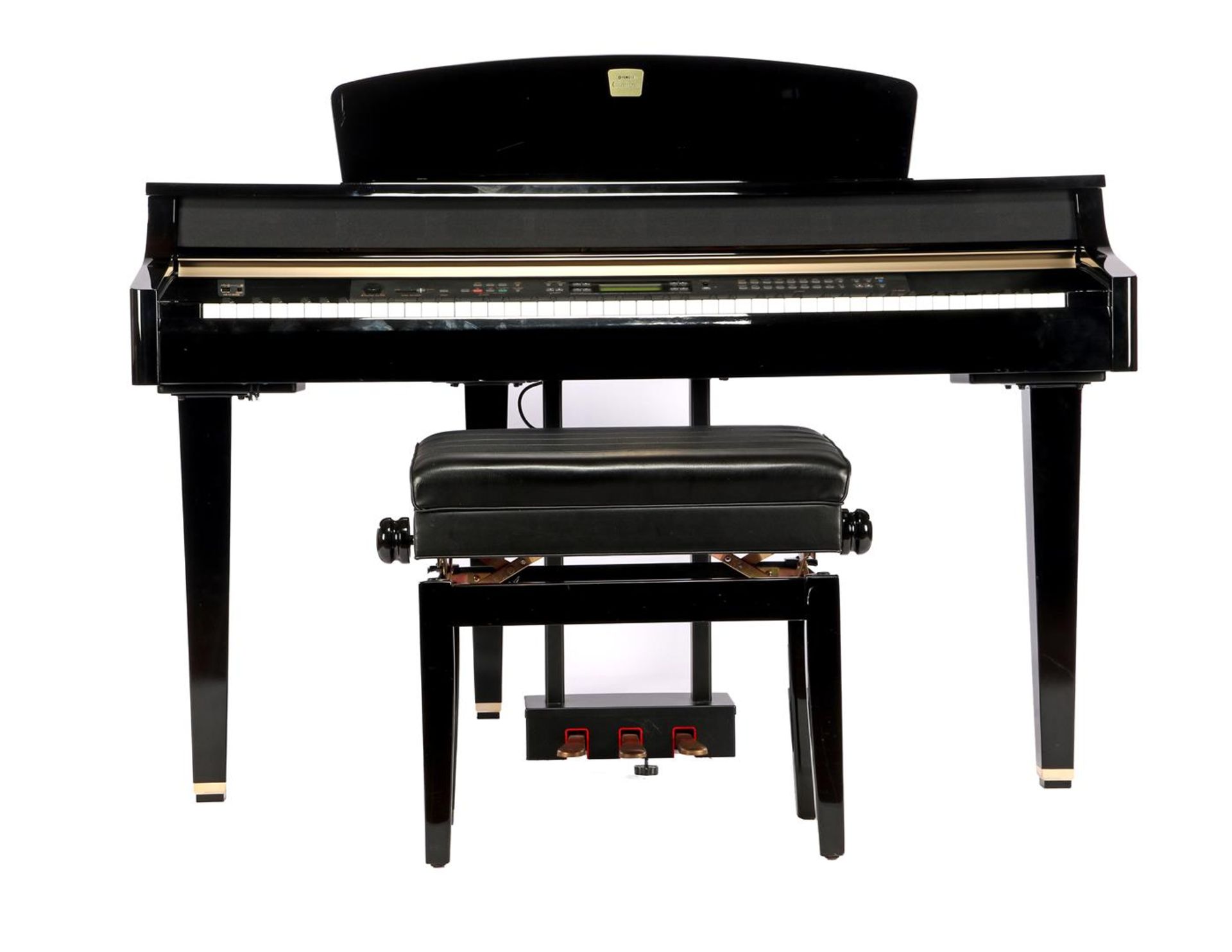 Electronic & nbsp; black high gloss & nbsp; Yamaha Clasinova baby grand piano, CLP-295GP, year - Bild 2 aus 3