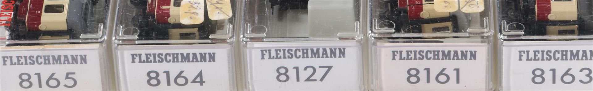79 Fleischmann Gauge N trains, wagons and locomotives, most of them with box - Image 9 of 14