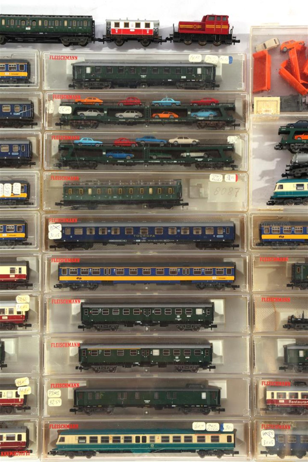 79 Fleischmann Gauge N trains, wagons and locomotives, most of them with box - Image 5 of 14