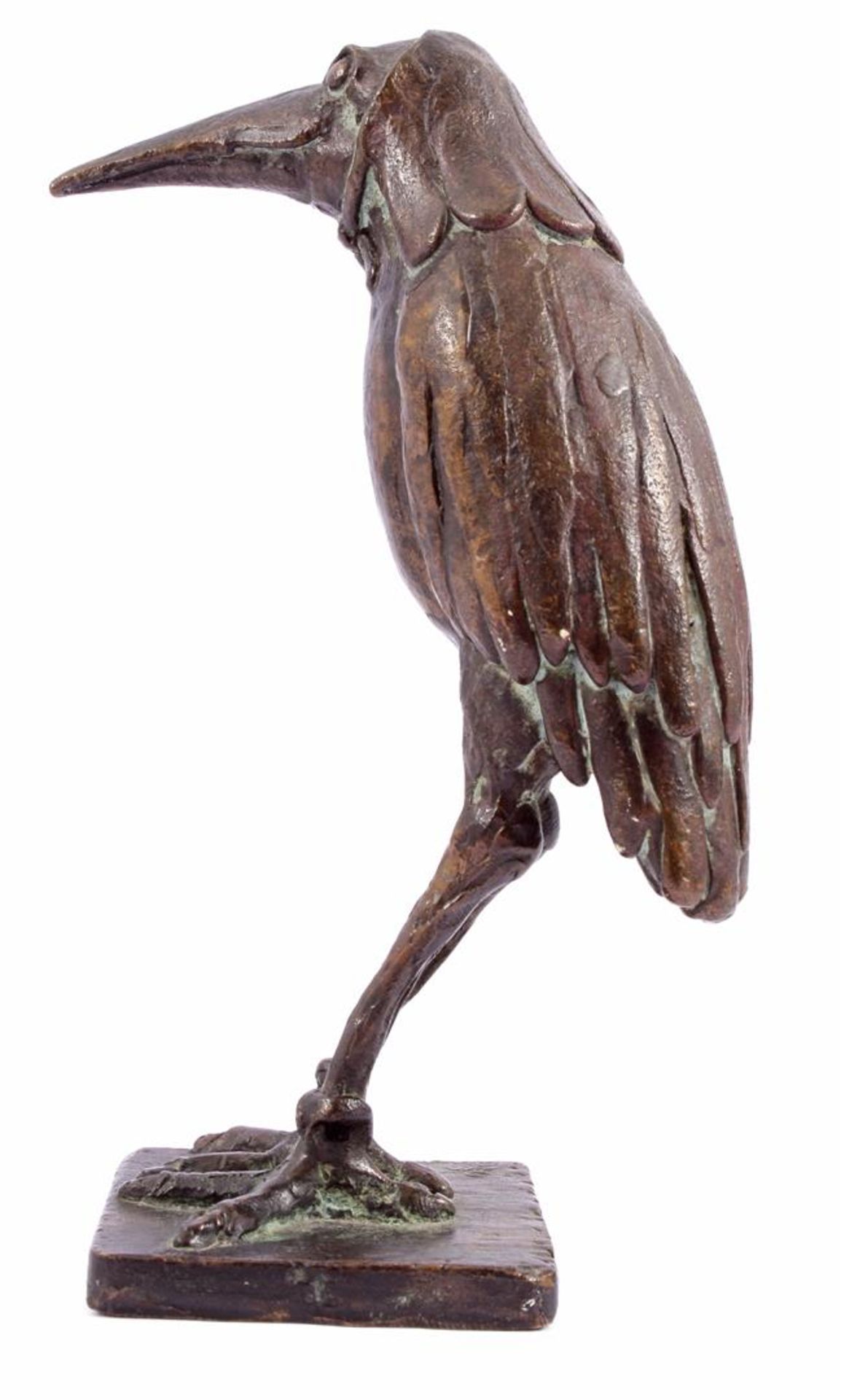 Anonymous, bronze sculpture of a malibu bird, numbered 5/8, 16.5 cm high - Bild 2 aus 2