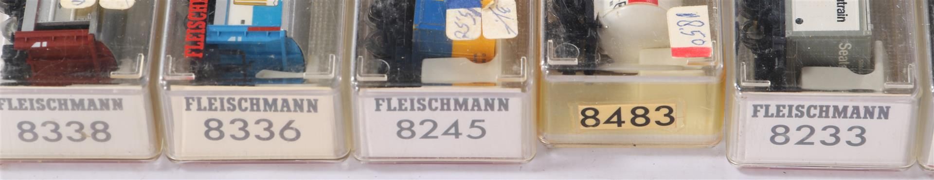 79 Fleischmann Gauge N trains, wagons and locomotives, most of them with box - Image 13 of 14
