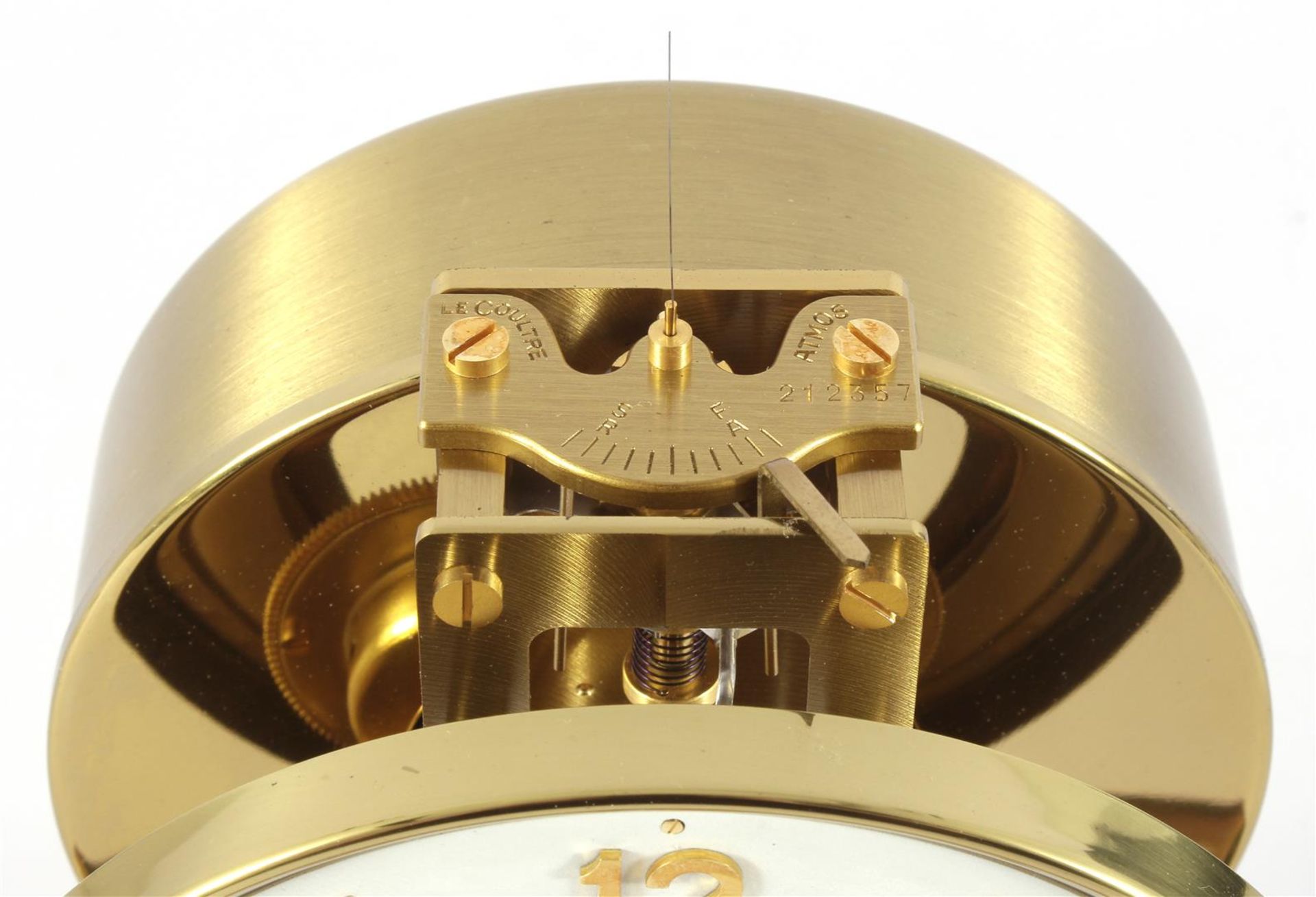 Jaeger and Le Coultre Atmos table clock, timepiece number 212357, late 1960s, 23.5 cm high, 21 cm - Bild 4 aus 4