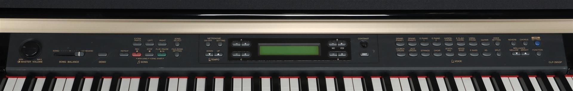 Electronic & nbsp; black high gloss & nbsp; Yamaha Clasinova baby grand piano, CLP-295GP, year - Bild 3 aus 3