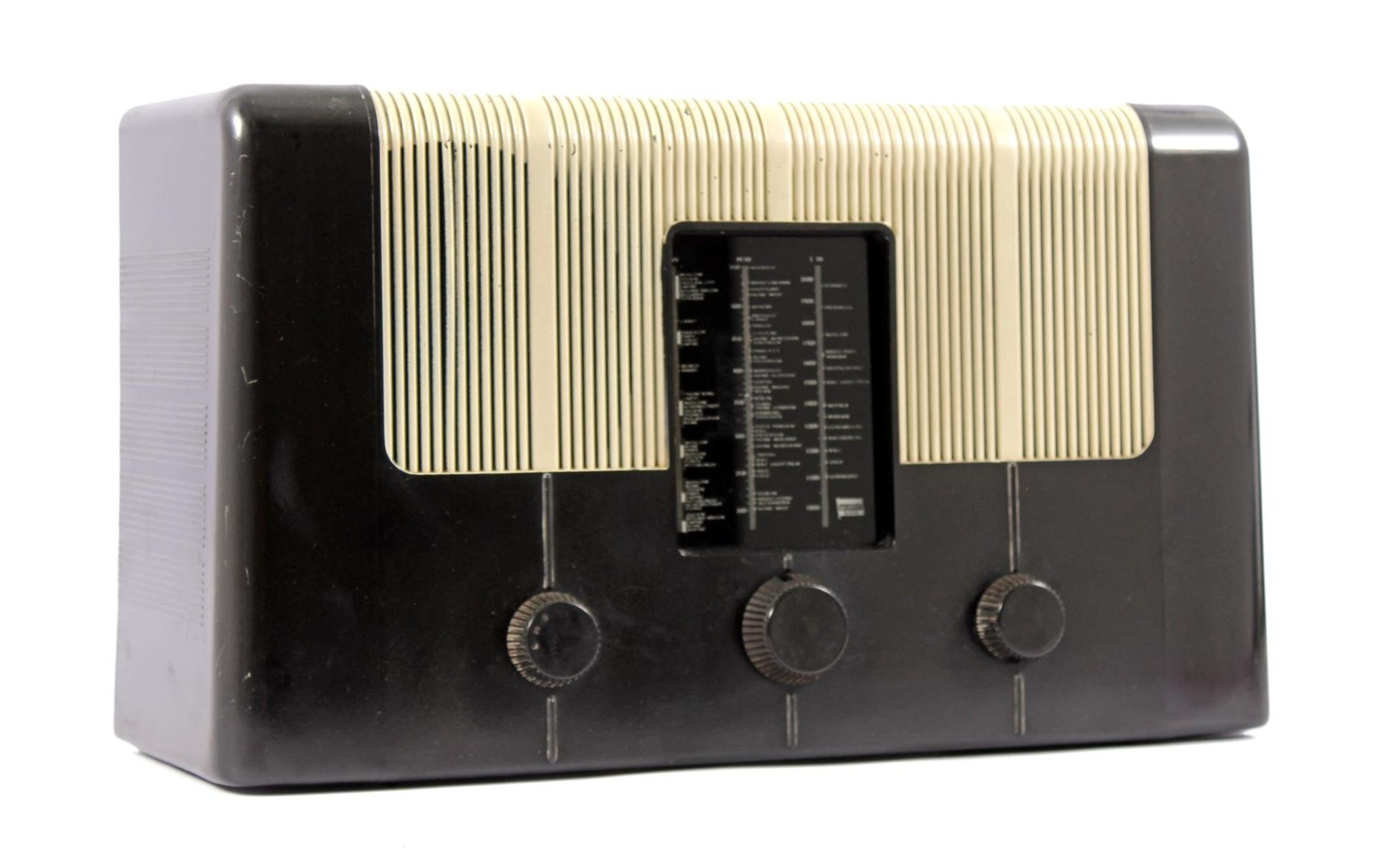 Murphy radio, Universal power supply, Type U102, year 1946, 26 cm high, 43 cm wide (operation