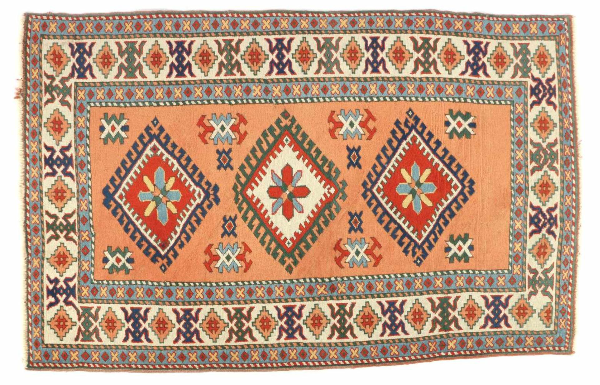 Oriental hand-knotted rug 153x111 cm