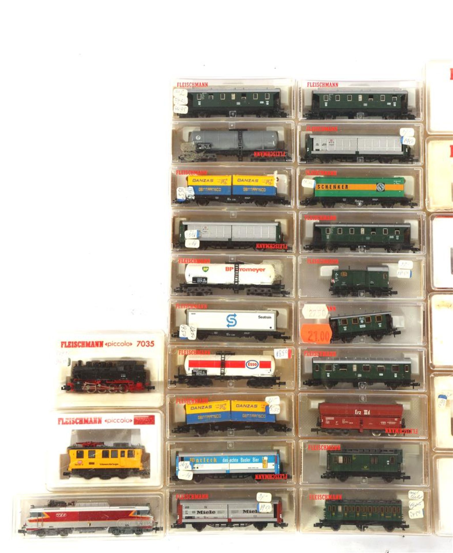 79 Fleischmann Gauge N trains, wagons and locomotives, most of them with box - Image 2 of 14