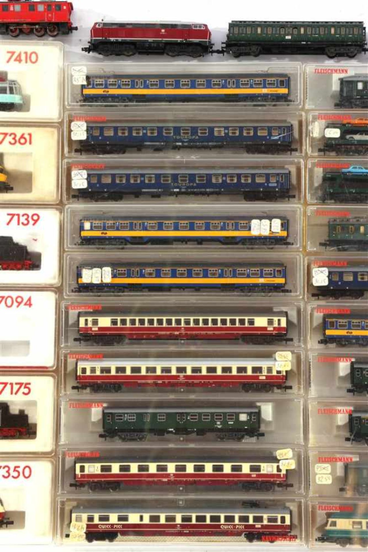 79 Fleischmann Gauge N trains, wagons and locomotives, most of them with box - Image 4 of 14