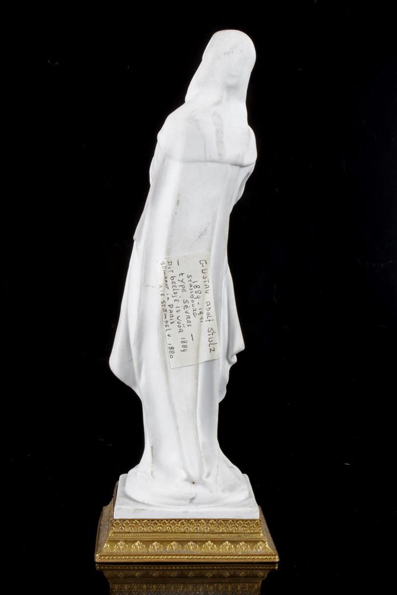Sevres, design Gustav Adolf Stulz (1889-1941), & nbsp; 19th century biscuit porcelain statue of - Bild 2 aus 2