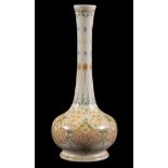 South Holland pottery point vase, model no. 620/2, decor Helene, 19.5 cm high