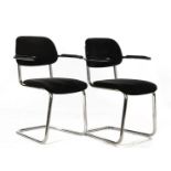 Lande Jami 2 tubular frame armchairs