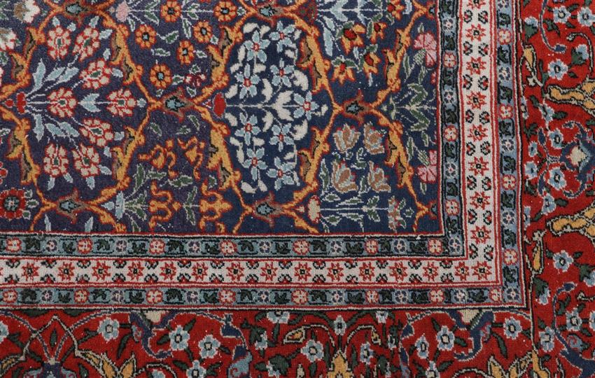 Hand-knotted Hereke carpet 213x157 cm - Image 2 of 3