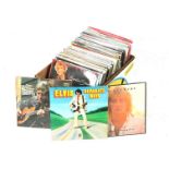 Box of LPs including collectors, classical and pop including Berdien Stenberg, BeeGees, John Denver,